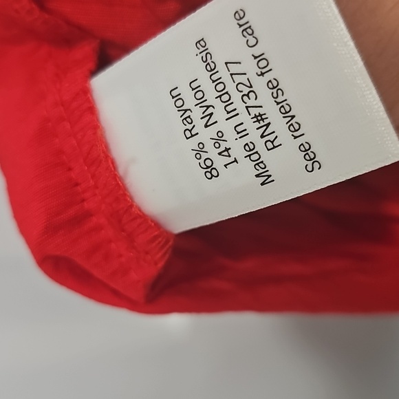 Nine West Red Blouse - Picture 4 of 4